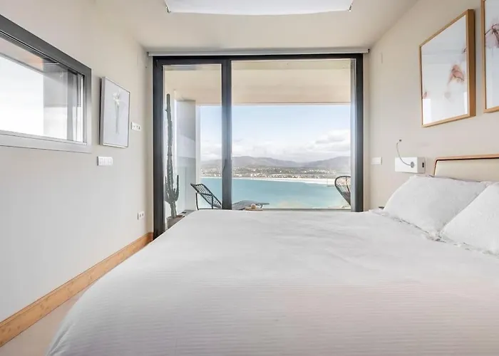 شقة En El Faro De Hondarribia, Con Vistas أونذاريبيا